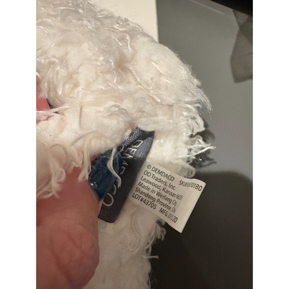 NWT DEMDACO "Wrapped in Prayer" You & Me Lamb Plush Baby Stuffed Animal 16" - Picture 11 of 12